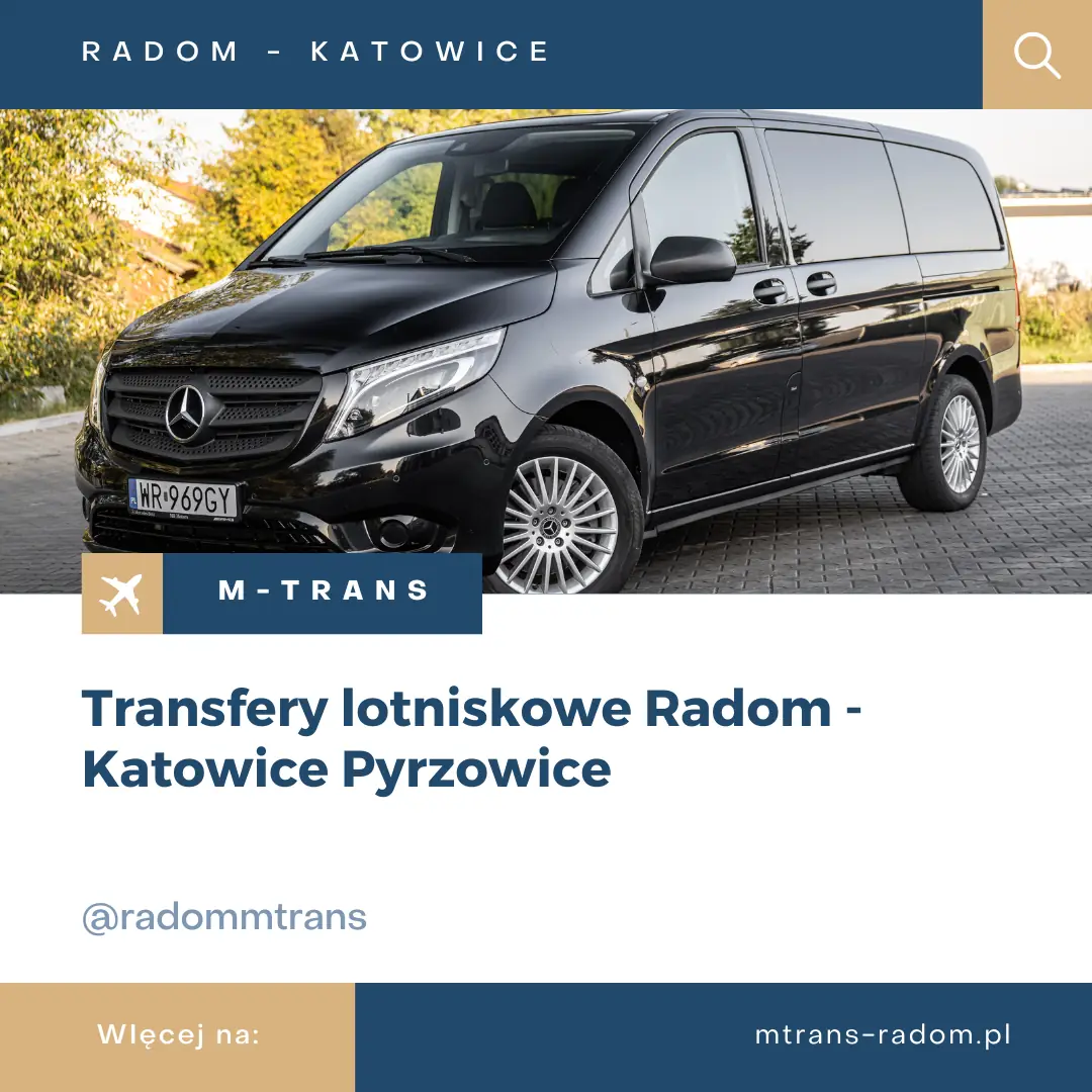 Transfer lotniskowy Radom - Katowice